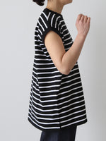 画像をギャラリービューアに読み込む, TOUJOURS スリーブレストリムTシャツ [ZM44XC03]
