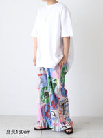Load image into Gallery viewer, ayanoguchiaya Art Printed Frill Pants [dress.25-P]
