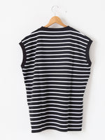 画像をギャラリービューアに読み込む, TOUJOURS スリーブレストリムTシャツ [ZM44XC03]
