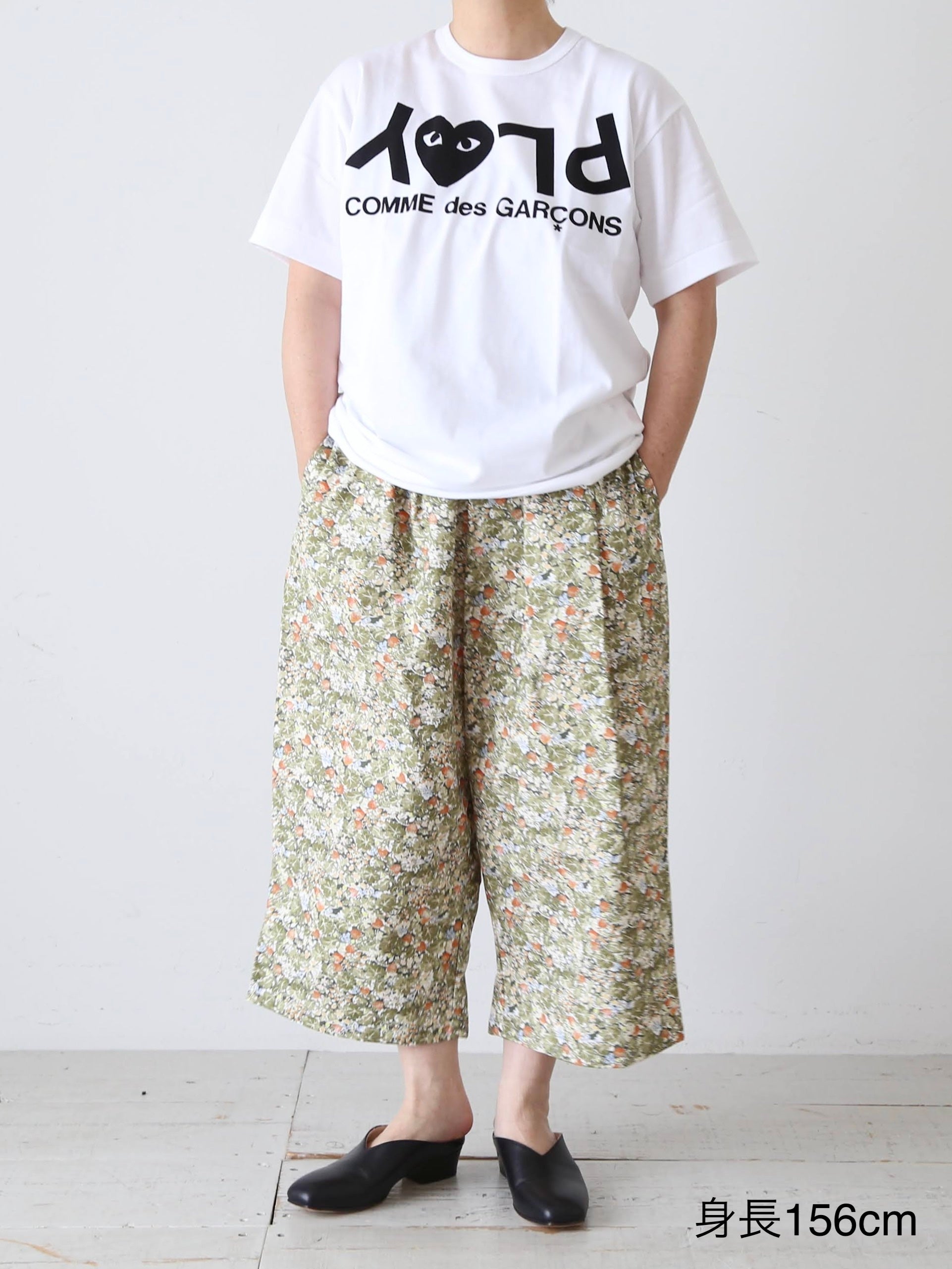 R&D.M.Co- ワイルドベリーフィールド リップストップゴムパンツ 綿100