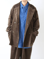 画像をギャラリービューアに読み込む, TOUJOURS ダブルブレステッドサックジャケット [TM43RJ02]
