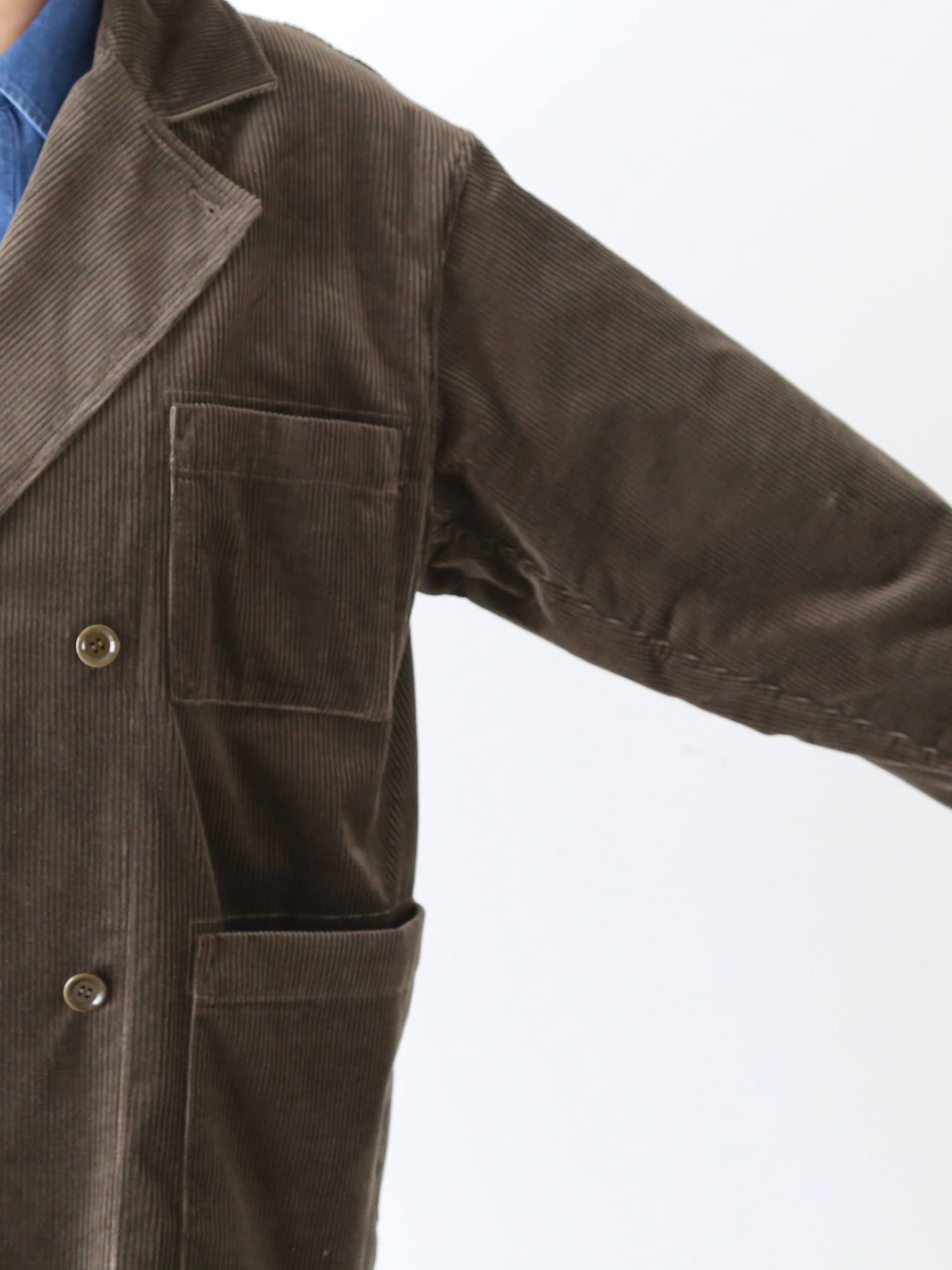 TOUJOURS ダブルブレステッドサックジャケット [TM43RJ02]