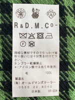 画像をギャラリービューアに読み込む, R&amp;D.M.Co-  チェックマフラー [7849]
