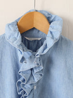 画像をギャラリービューアに読み込む, TOUJOURS ラッフルシャツ [HM44DS03]
