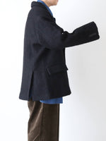 画像をギャラリービューアに読み込む, Honnete ダブルブレステッドオーバーフィットジャケット [HO-25AWJ13]
