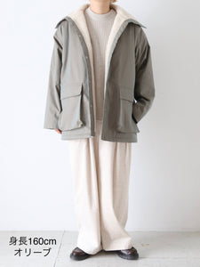 TOUJOURS ライニングボアハイネックジャケット [YM43NJ02] – CREER