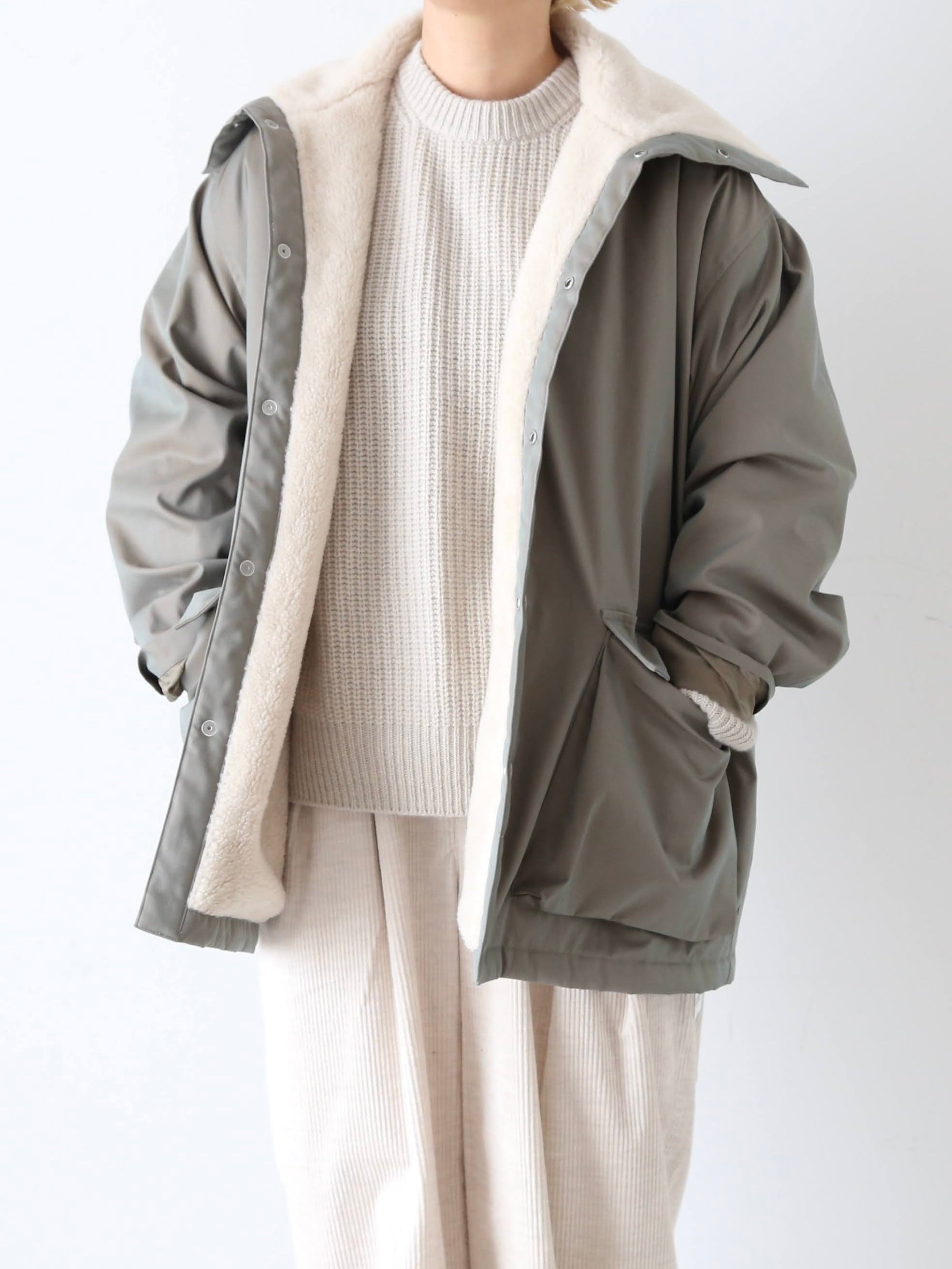 TOUJOURS ライニングボアハイネックジャケット [YM43NJ02]