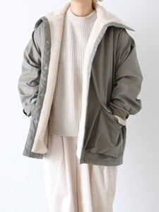 TOUJOURS ライニングボアハイネックジャケット 2025AW TOUJOURS ライニングボアハイネックジャケット [YM43NJ02] – CREER