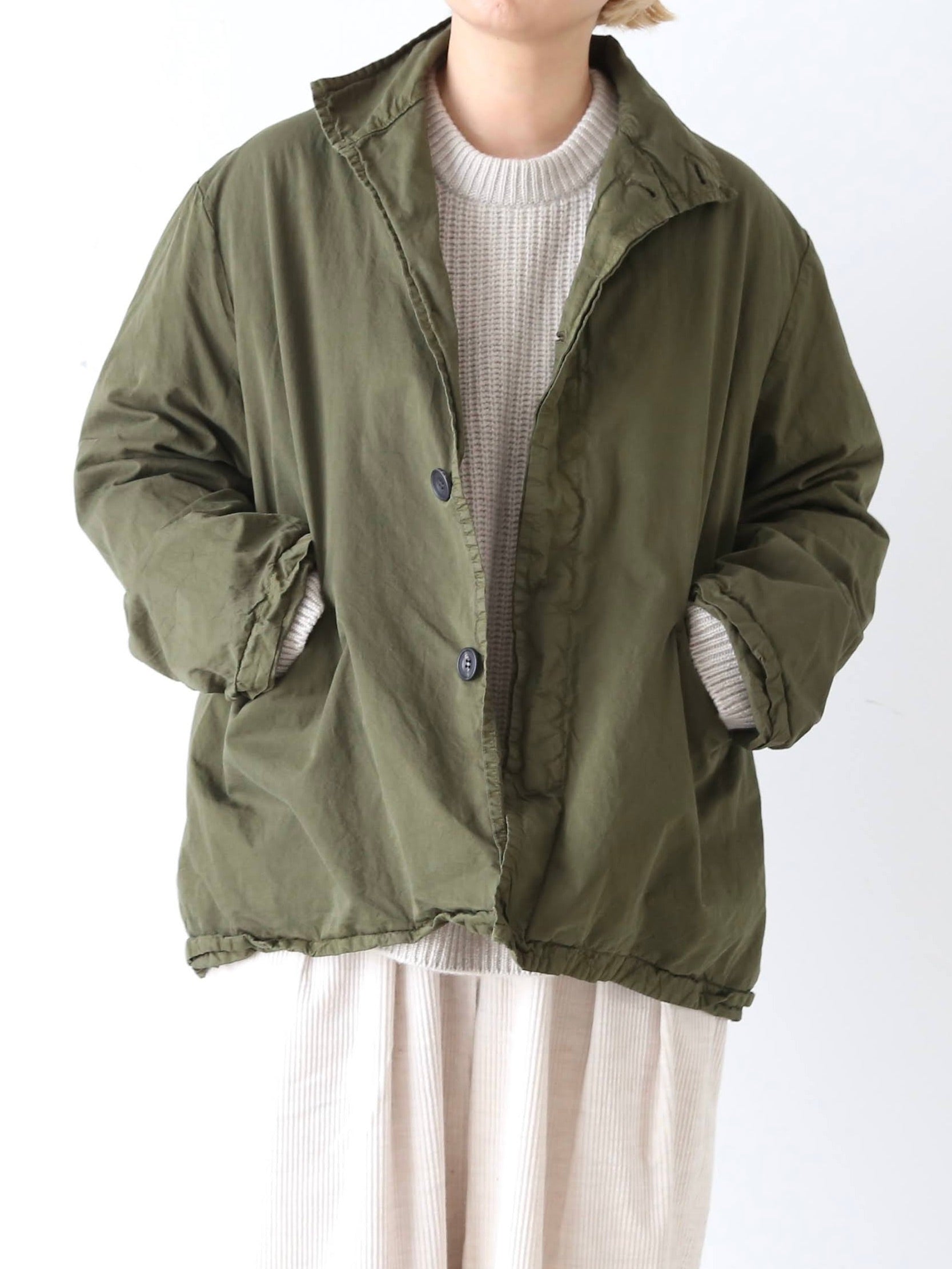 Veritecoeur ガーメントダイショートコート [ST-183]