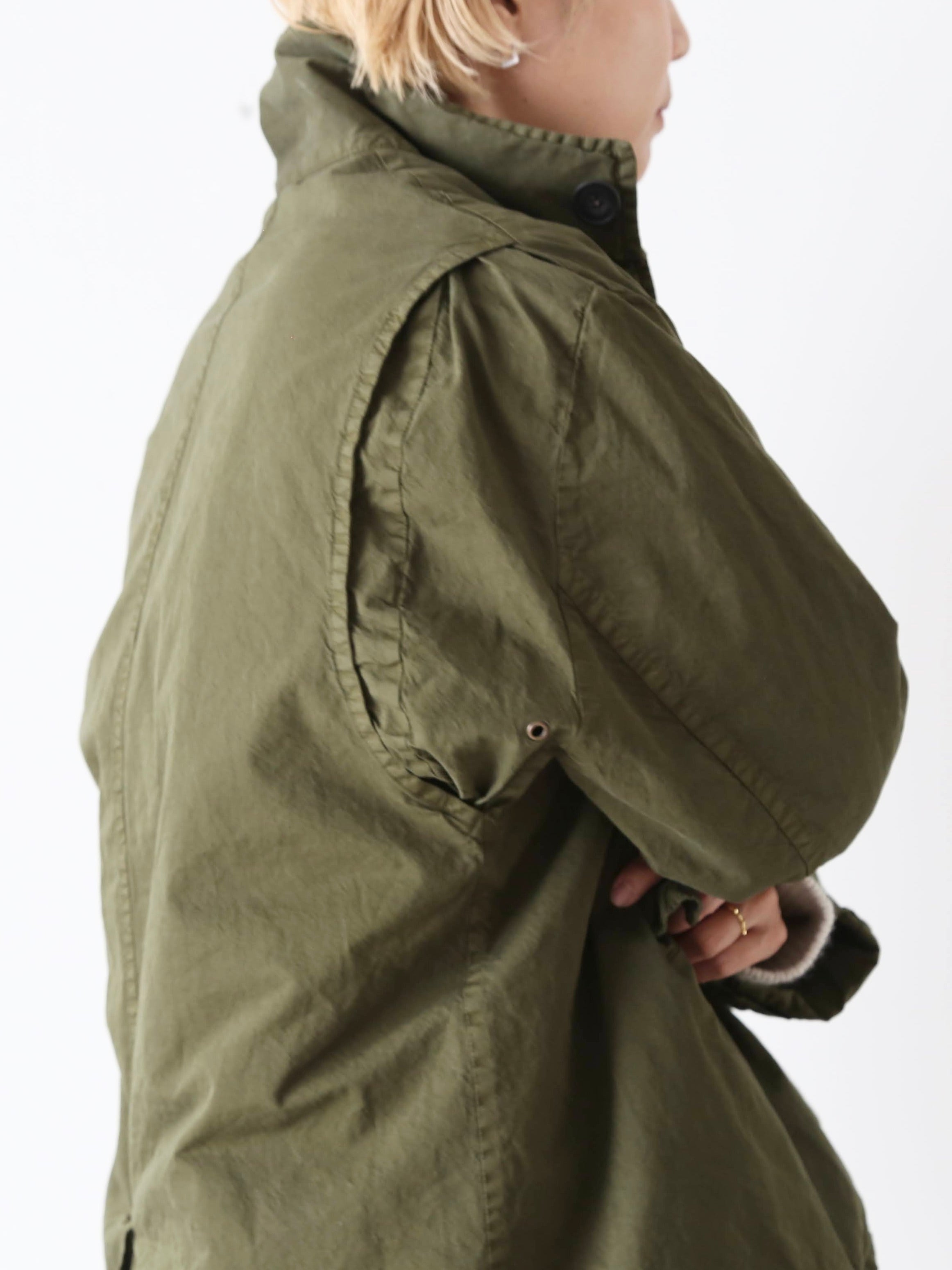 Veritecoeur ガーメントダイショートコート [ST-183]