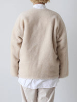 画像をギャラリービューアに読み込む, TOUJOURS ボタンフロントフライビッグ カーディガンジャケット [TM43SJ03]
