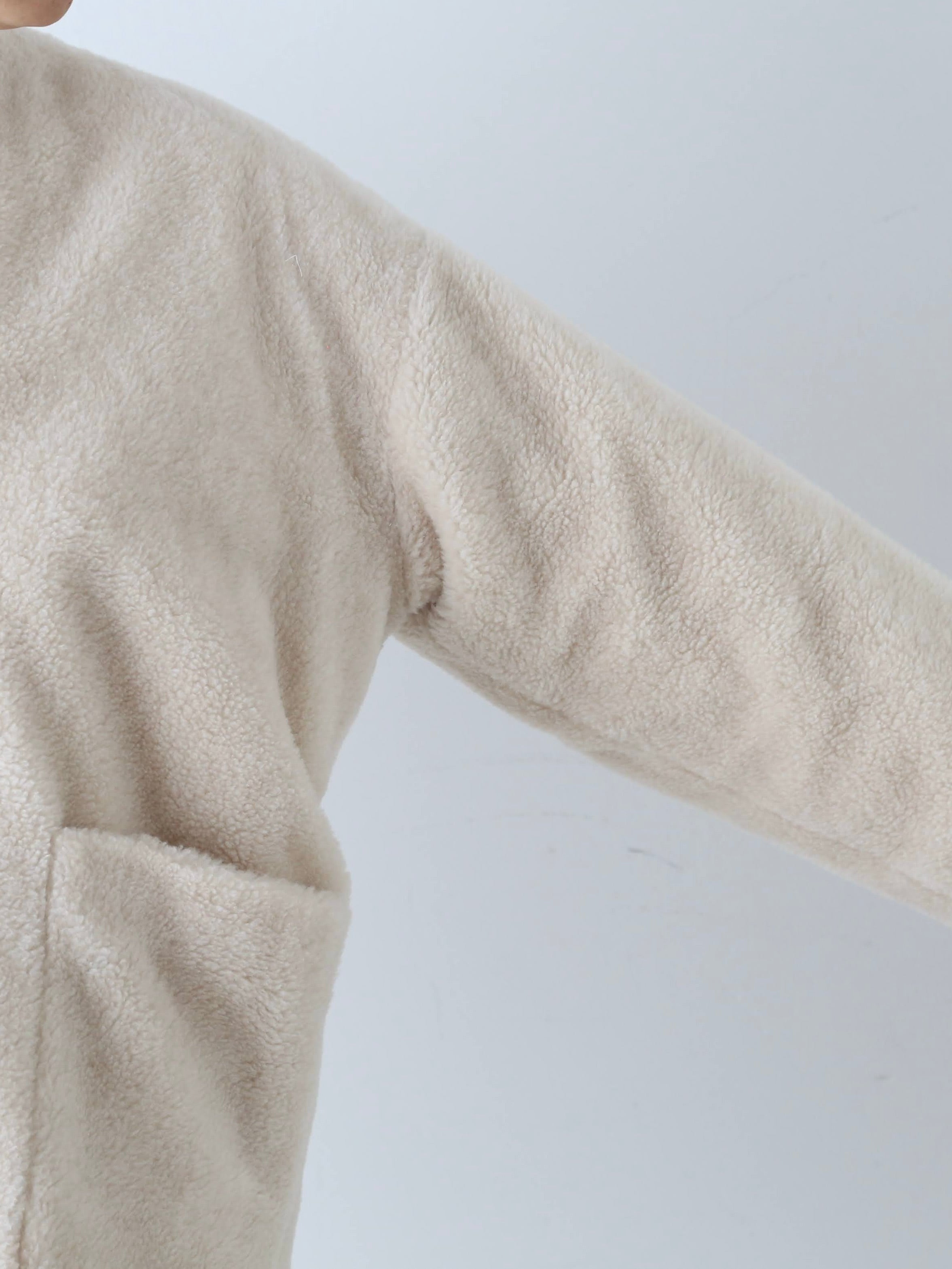 TOUJOURS ボタンフロントフライビッグ カーディガンジャケット [TM43SJ03]