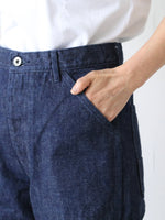 Load image into Gallery viewer, R&amp;D.M.Co- ウォッシュドデニムワークパンツ [8013]
