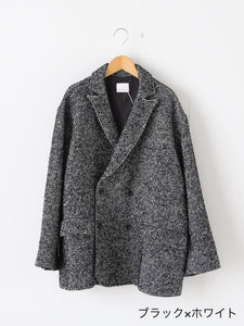 Honnete オネット フランス 1954 ニット ダブルブレステッドオーバー