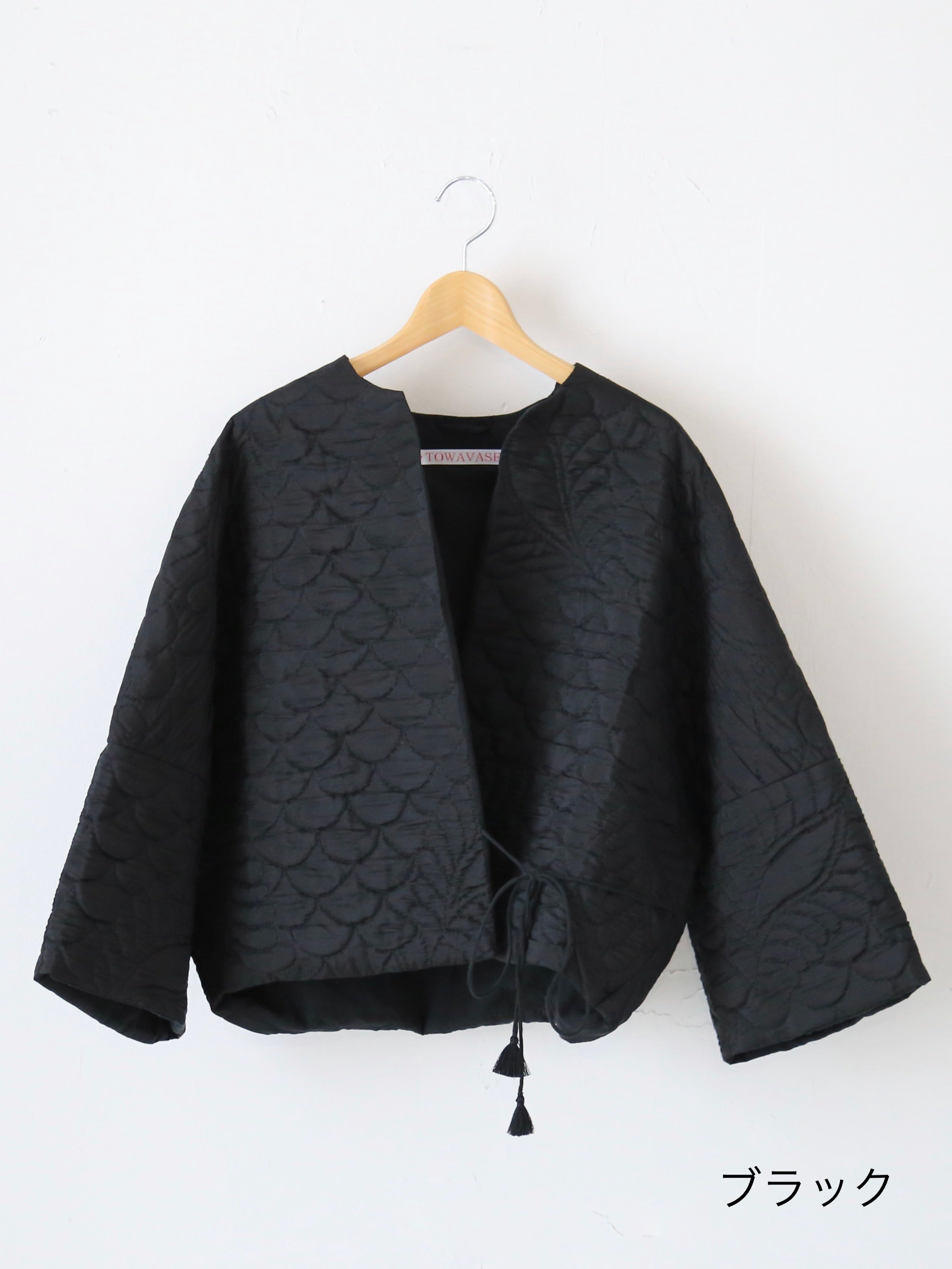 TOWAVASE  パーマネントトワヴァーズジャケット(シルク) [30-0018A]