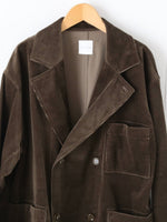 画像をギャラリービューアに読み込む, TOUJOURS ダブルブレステッドサックジャケット [TM43RJ02]
