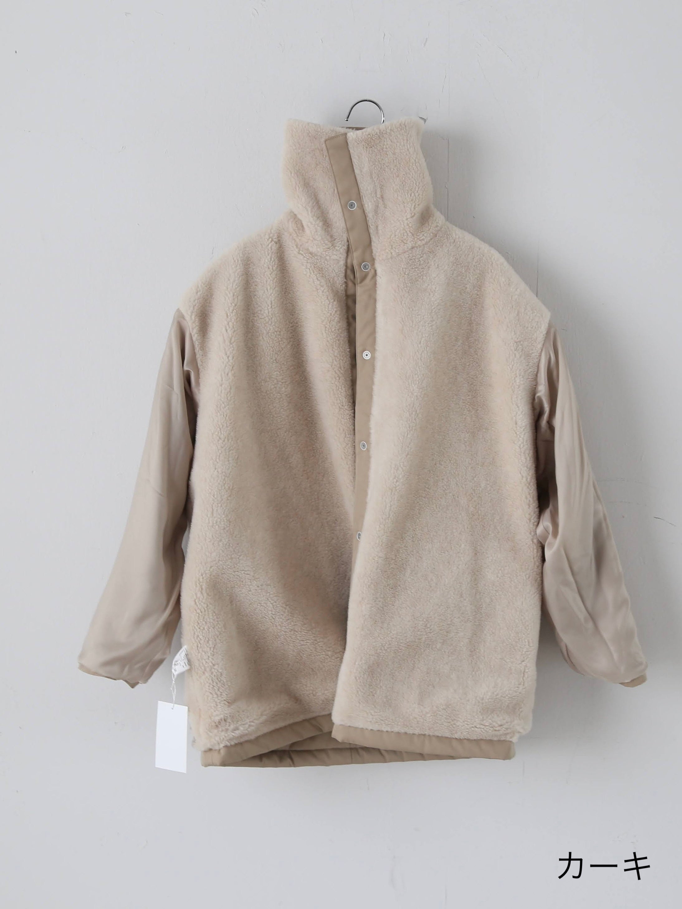 TOUJOURS ライニングボアハイネックジャケット [YM43NJ02]