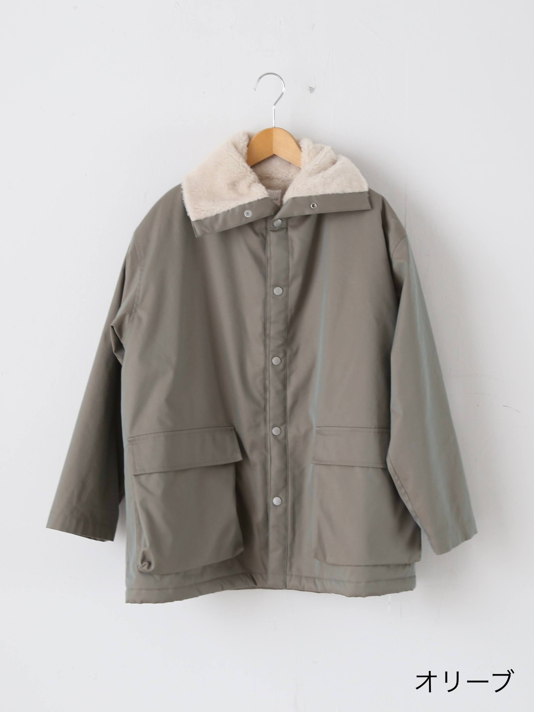 TOUJOURS ライニングボアハイネックジャケット [YM43NJ02]