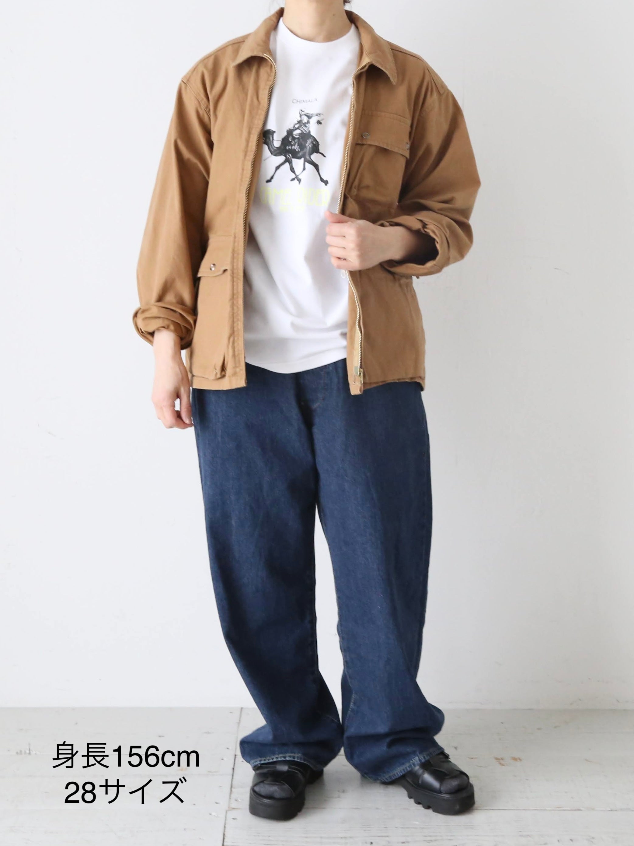 chimala チマラ ニューヨーク発 日本製 ウエストアジャスタブルデニム