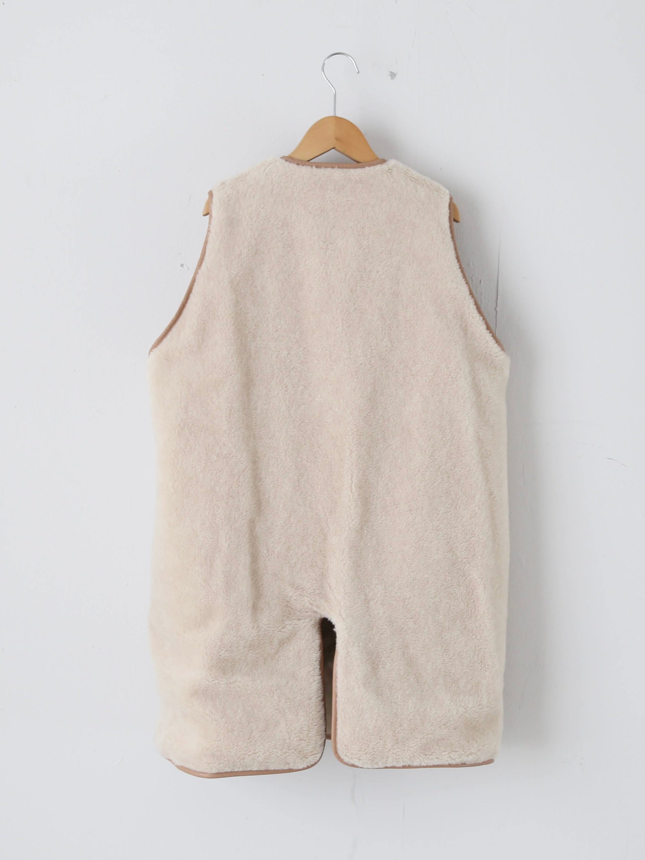 TOUJOURS リバーシブルパデッドライナーロングベスト [YM43NV04]