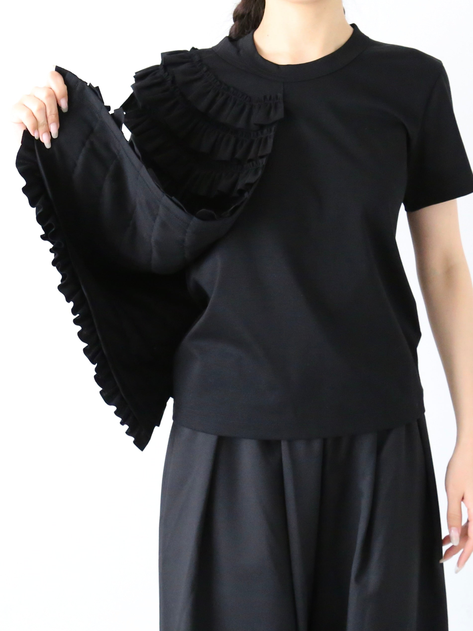 noir kei ninomiya 綿ポンチTシャツ [3M-T004-051]