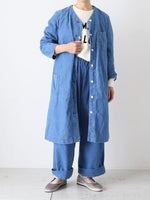 画像をギャラリービューアに読み込む, R&amp;D.M.Co- インディゴライトコーデュロイワークコート [7670]
