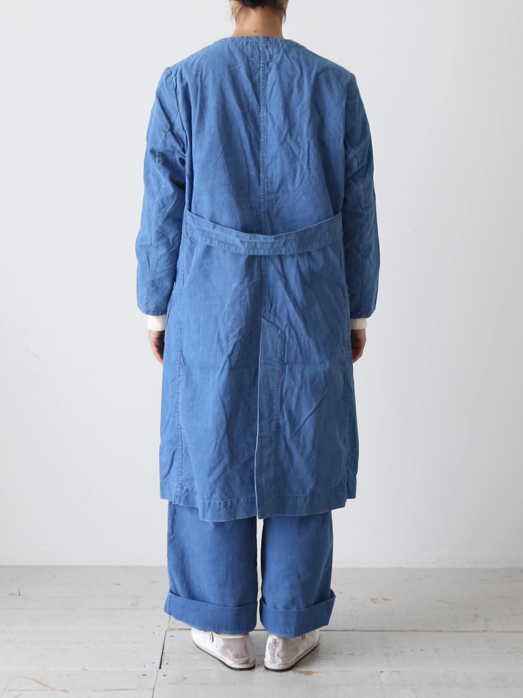 R&D.M.Co- インディゴライトコーデュロイワークコート [7670]
