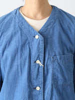 画像をギャラリービューアに読み込む, R&amp;D.M.Co- インディゴライトコーデュロイワークコート [7670]
