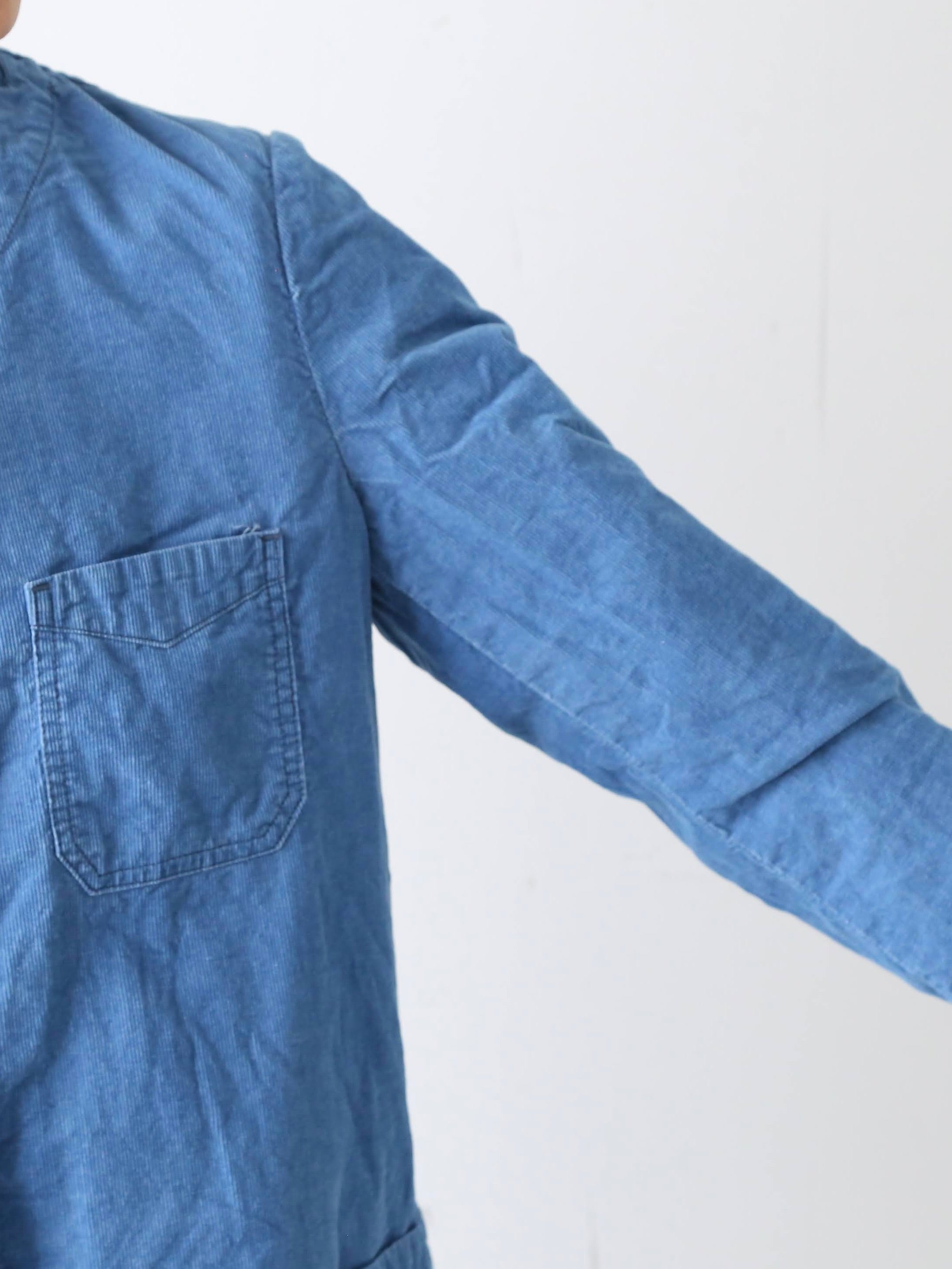 R&D.M.Co- インディゴライトコーデュロイワークコート [7670]