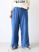 画像をギャラリービューアに読み込む, R&amp;D.M.Co- インディゴライトコーデュロイリラックスパンツ [7676]
