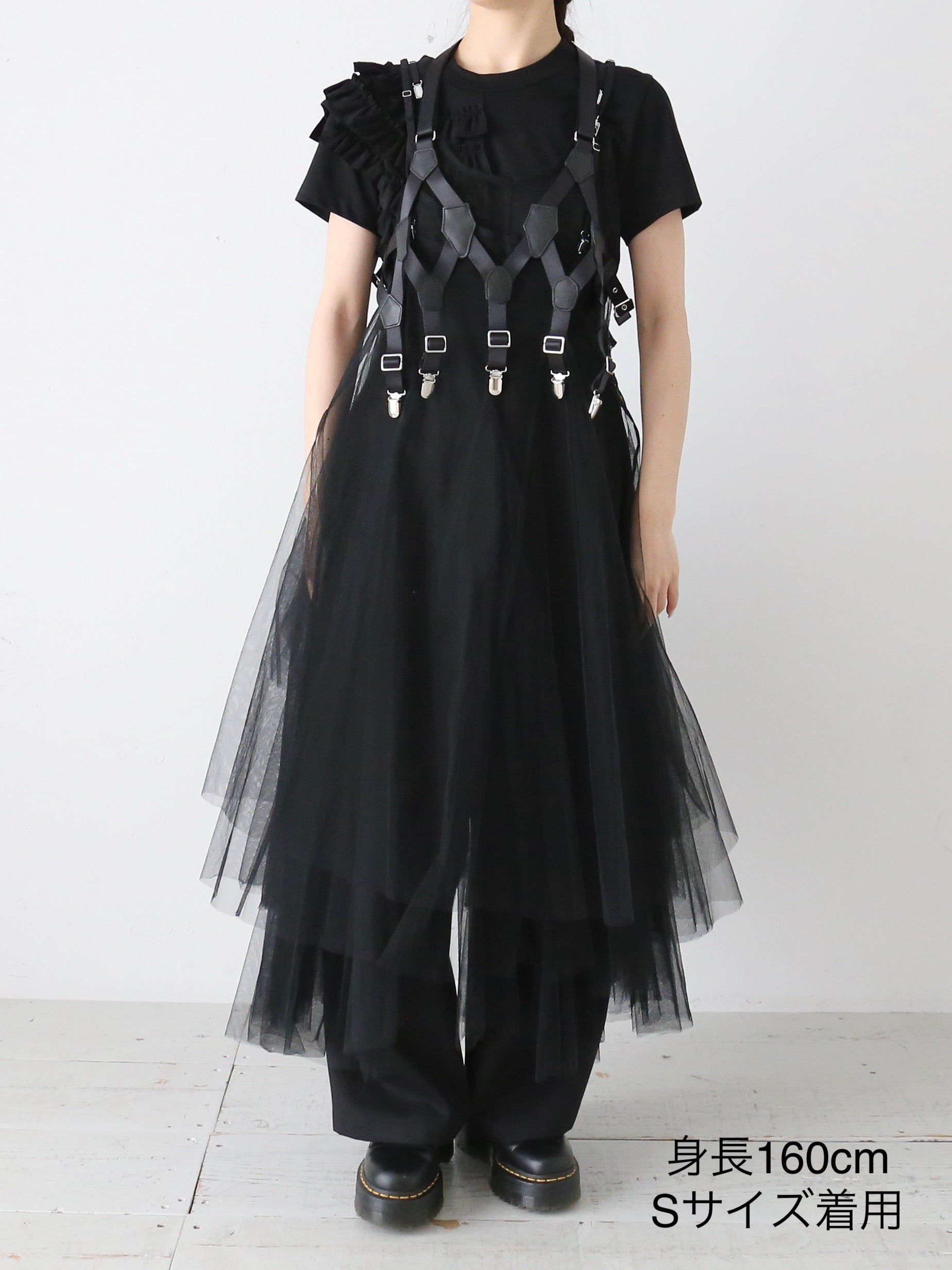 noir kei ninomiya ナイロンテープハーネス [3M-V003-051]