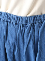 画像をギャラリービューアに読み込む, R&amp;D.M.Co- インディゴライトコーデュロイリラックスパンツ [7676]
