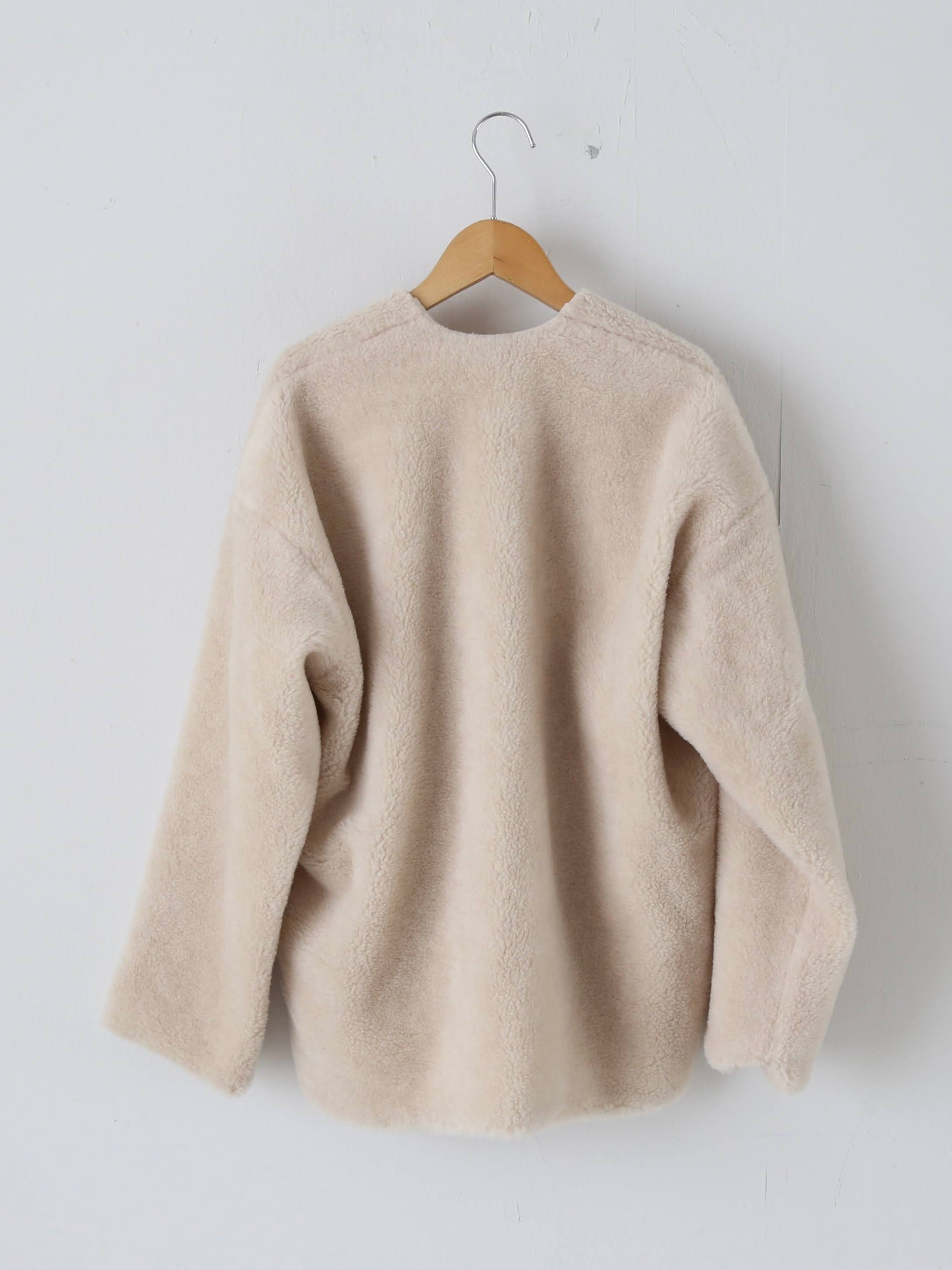 TOUJOURS ボタンフロントフライビッグ カーディガンジャケット [TM43SJ03]