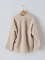 画像をギャラリービューアに読み込む, TOUJOURS ボタンフロントフライビッグ カーディガンジャケット [TM43SJ03]
