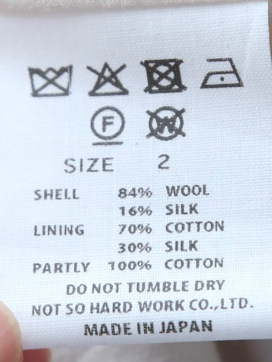 TOUJOURS ボタンフロントフライビッグ カーディガンジャケット [TM43SJ03]