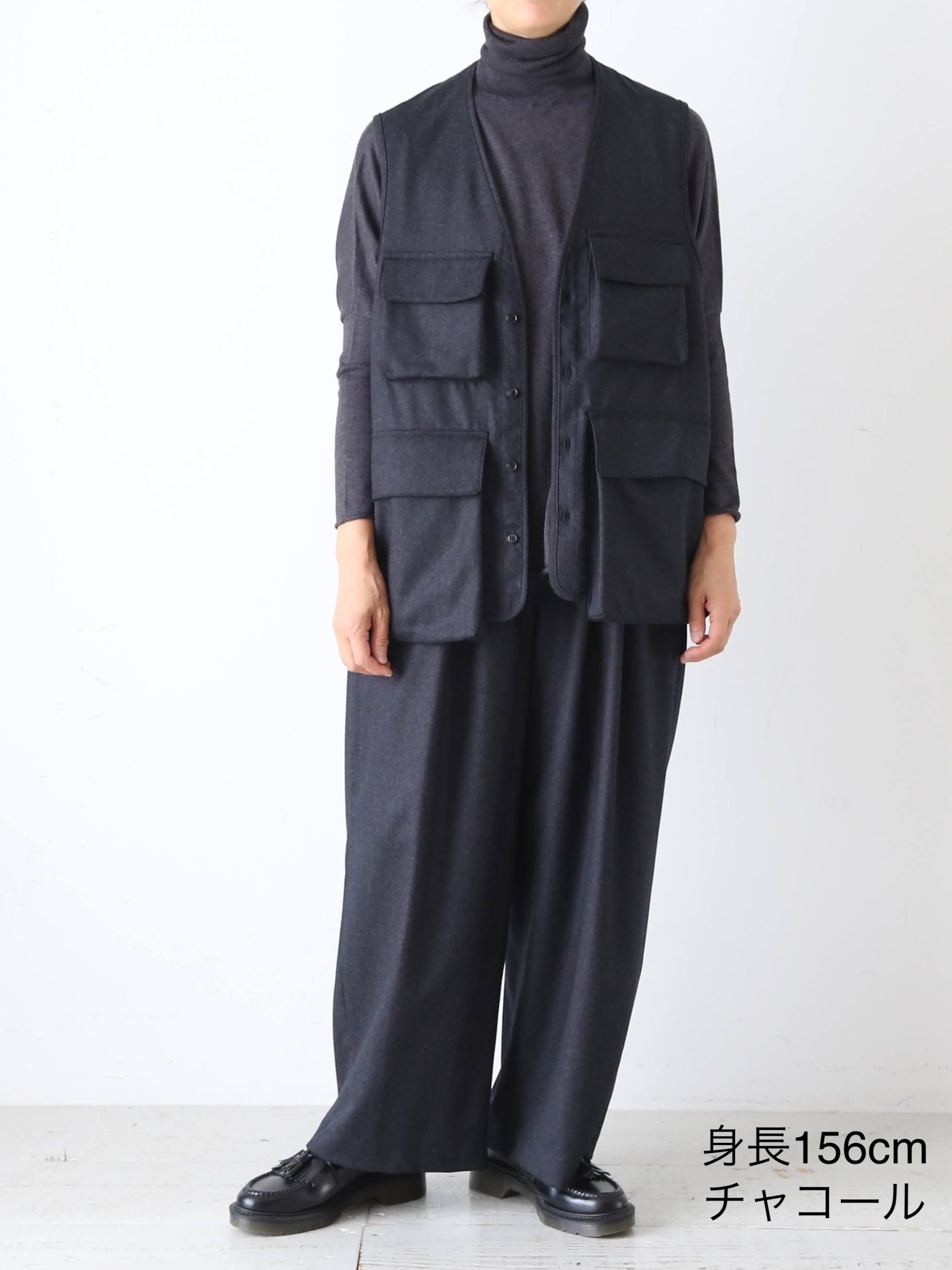 TOUJOURS ハンティングユーティリティロングベスト [YM43KV02]