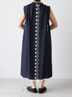 Load image into Gallery viewer, R&amp;D.M.Co- Flower Scallop Sleeveless Dress [5698]
