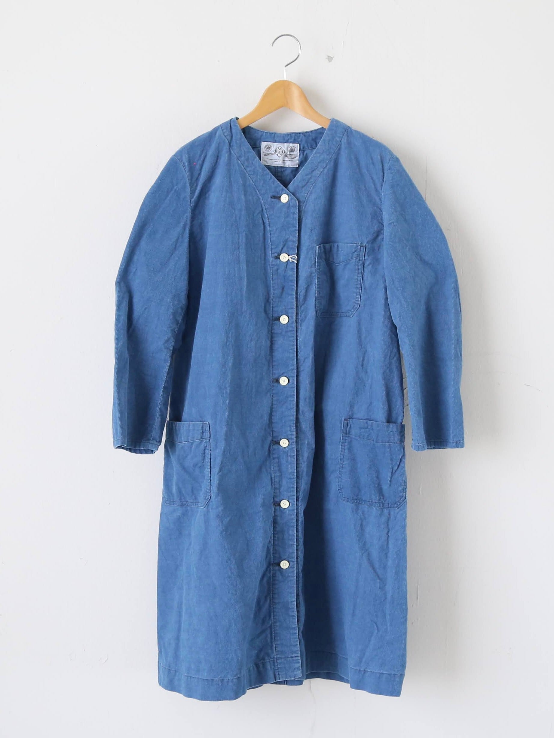 R&D.M.Co- インディゴライトコーデュロイワークコート [7670]