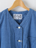 画像をギャラリービューアに読み込む, R&amp;D.M.Co- インディゴライトコーデュロイワークコート [7670]
