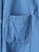 画像をギャラリービューアに読み込む, R&amp;D.M.Co- インディゴライトコーデュロイワークコート [7670]
