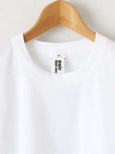 noir kei ninomiya 綿ポンチTシャツ [3M-T011-051]