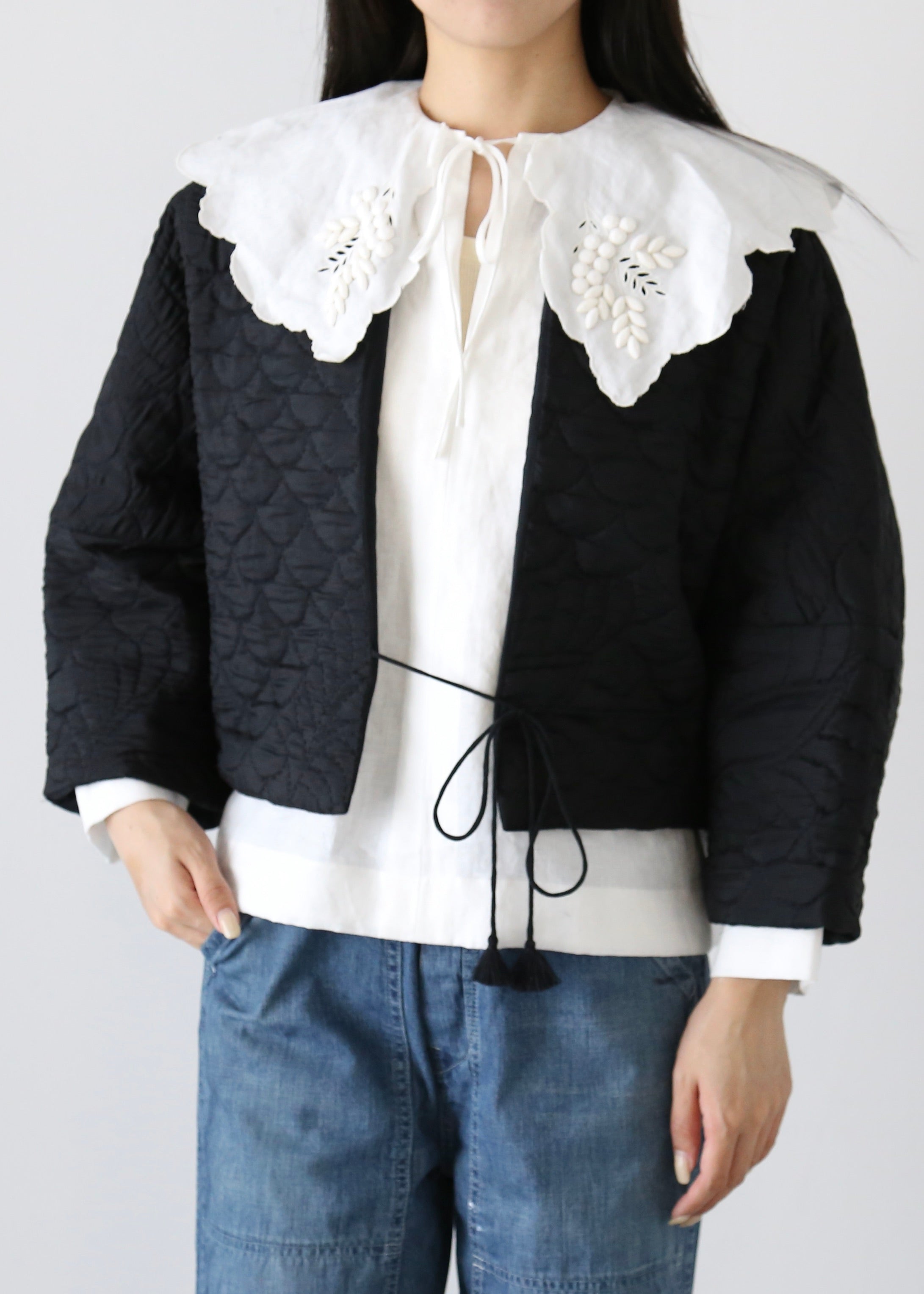 TOWAVASE  パーマネントトワヴァーズジャケット(シルク) [30-0018A]