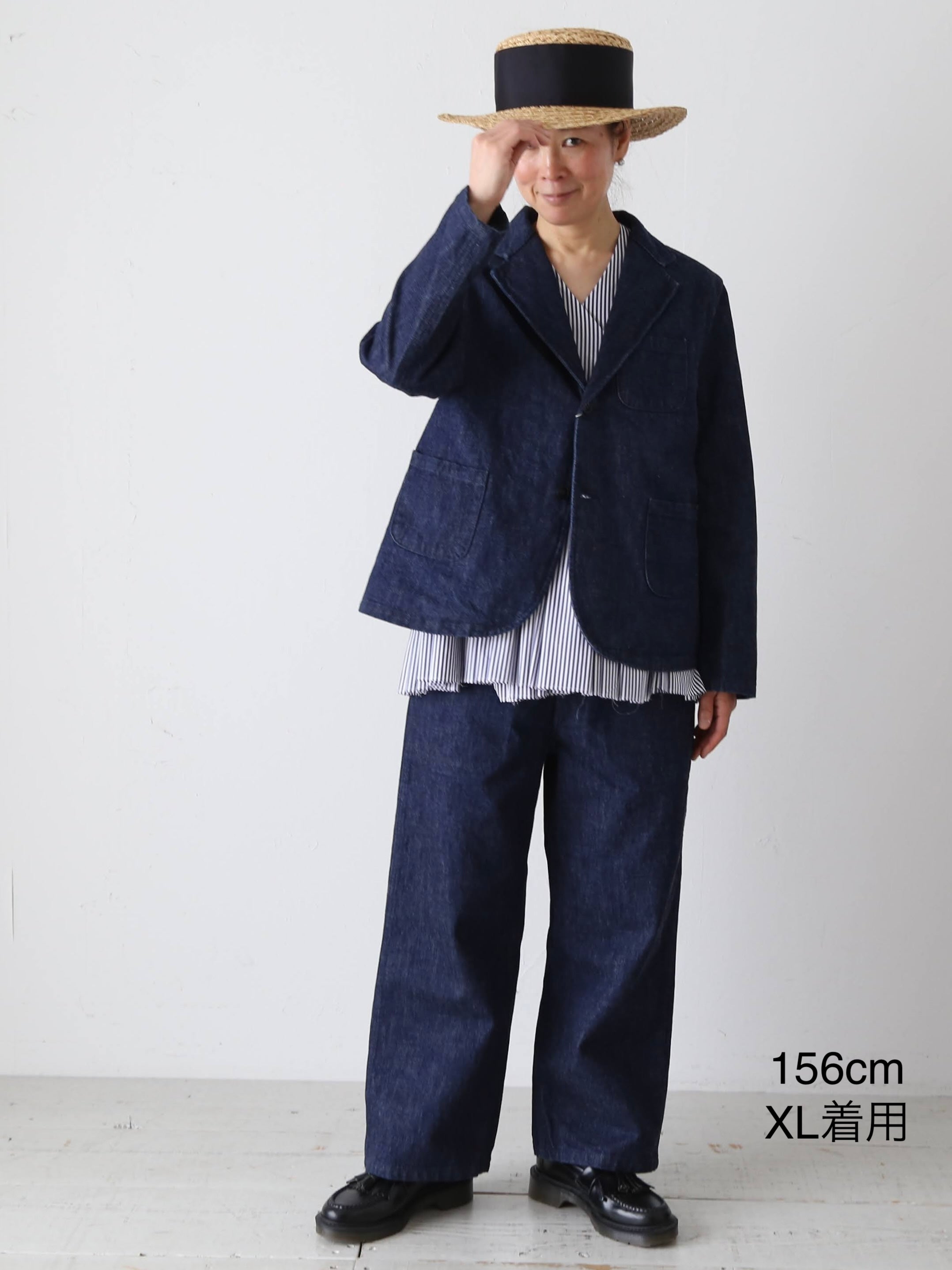 R&D.M.Co- オールドマンズテーラー ウォッシュドデニムジャケット – CREER