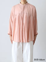Load image into Gallery viewer, suzuki takayuki Tucked Cape Blouse [S261-19]
