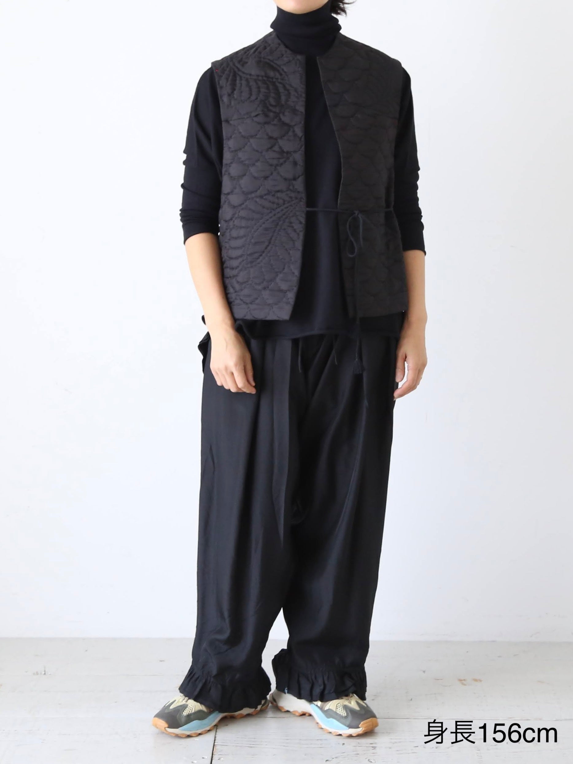 TOWAVASE  パーマネントトワヴァーズベスト (シルク) [30-0017A]