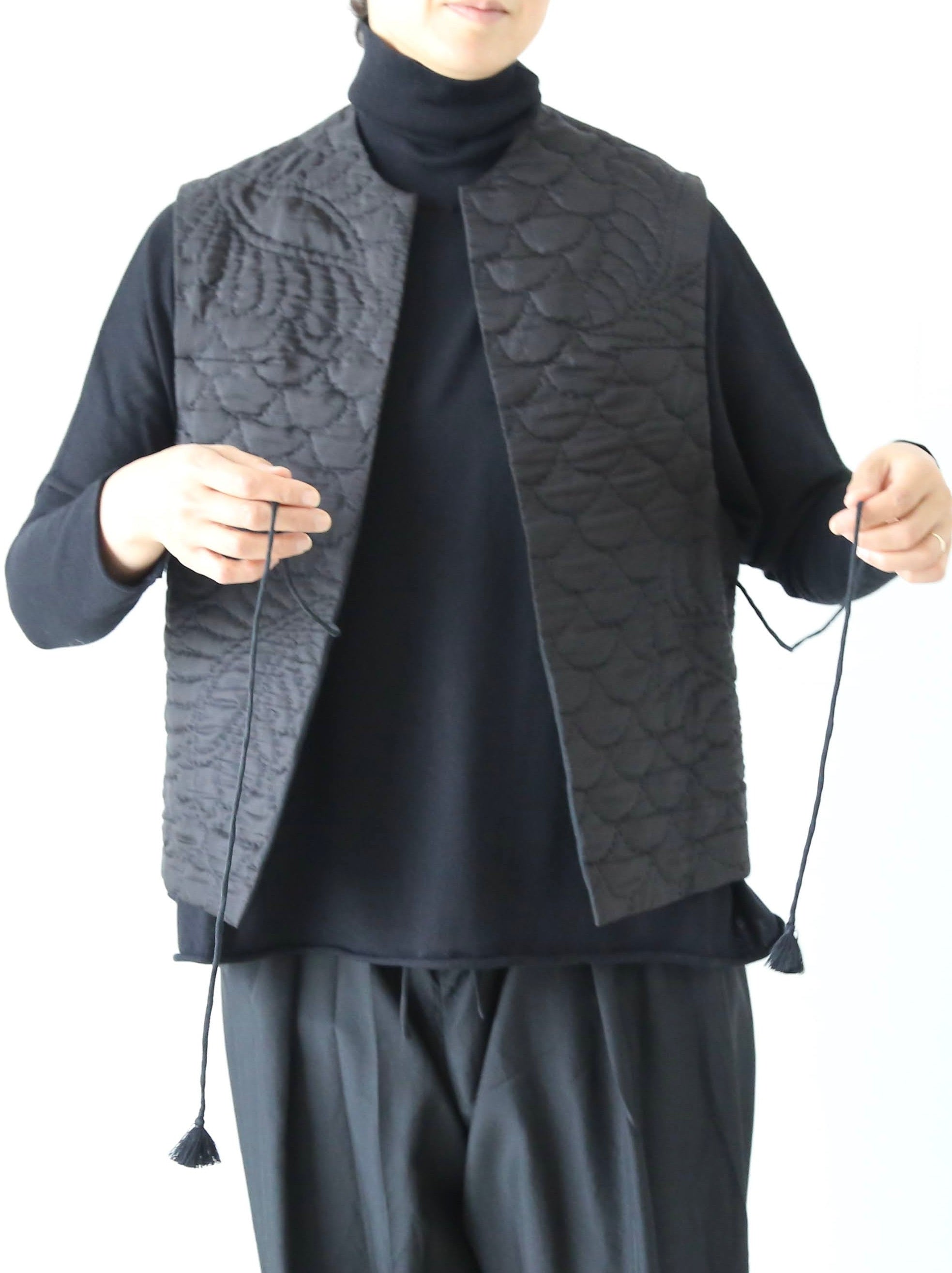 TOWAVASE  パーマネントトワヴァーズベスト (シルク) [30-0017A]