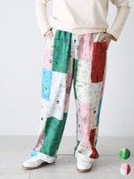 画像をギャラリービューアに読み込む, R&amp;D.M.Co-  モザイクグラフティリラックスゴムパンツ [7962]
