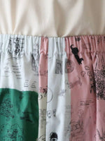 画像をギャラリービューアに読み込む, R&amp;D.M.Co-  モザイクグラフティリラックスゴムパンツ [7962]
