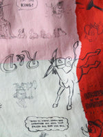 画像をギャラリービューアに読み込む, R&amp;D.M.Co-  モザイクグラフティリラックスゴムパンツ [7962]
