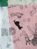 画像をギャラリービューアに読み込む, R&amp;D.M.Co-  モザイクグラフティリラックスゴムパンツ [7962]
